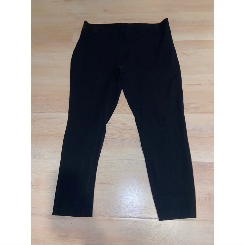 Black jegging dress pants